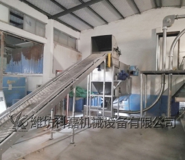 自动拆包、管链输送站使用实拍